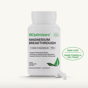 BIOptimizers Magnesium Breakthrough bottle, 60 capsules